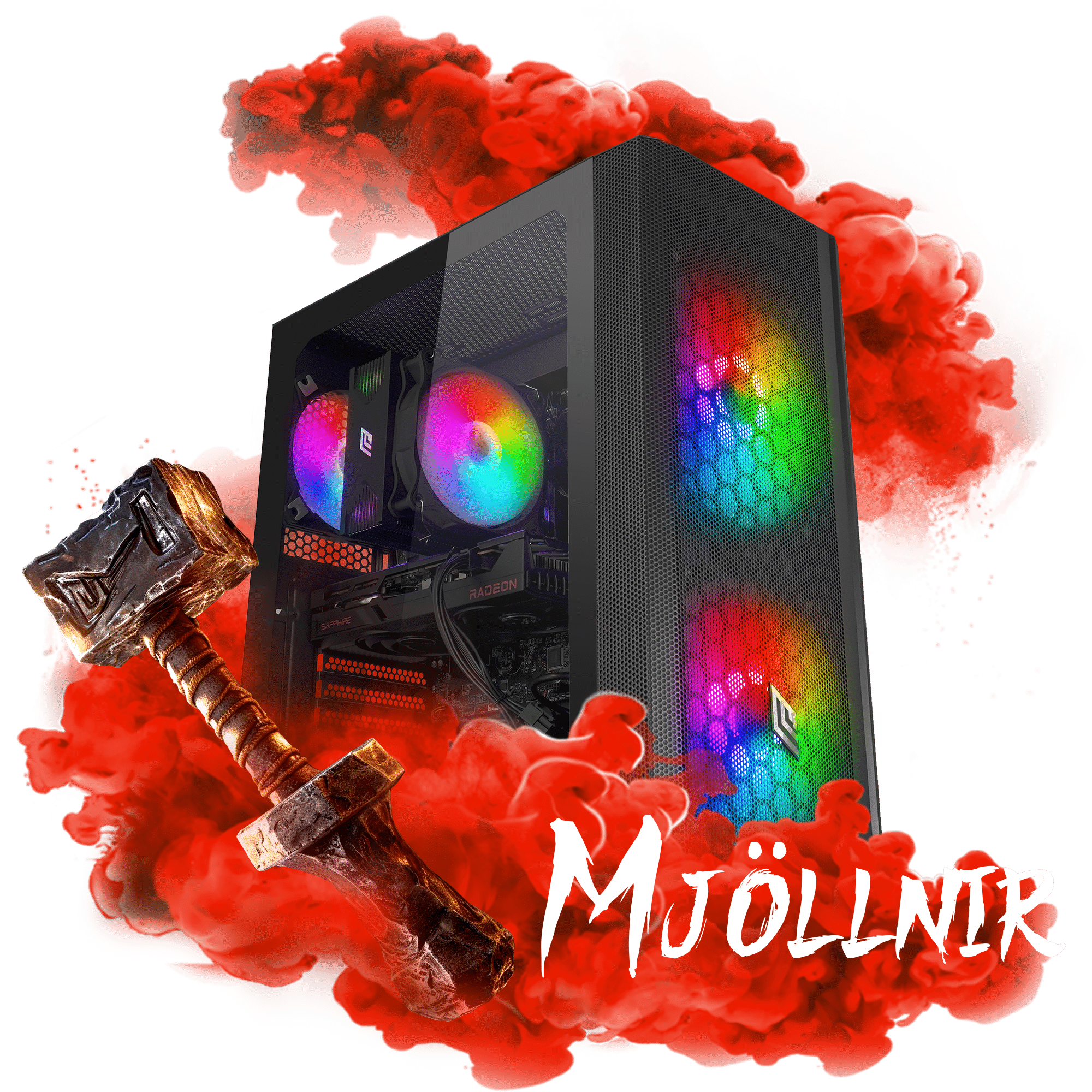 mjollnir pc da gioco gaming noua configurazione preassemblata