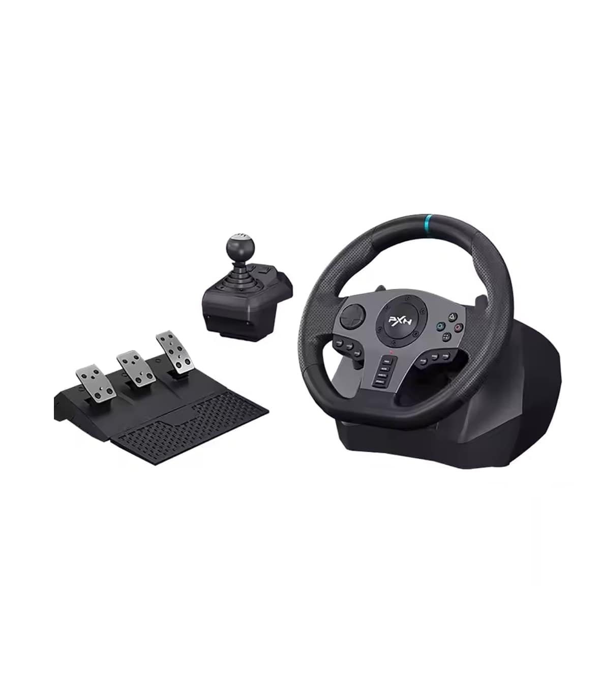 PXN V9 Gen2 Kit Volante Gaming + Pedali + Cambio 6+R Marce